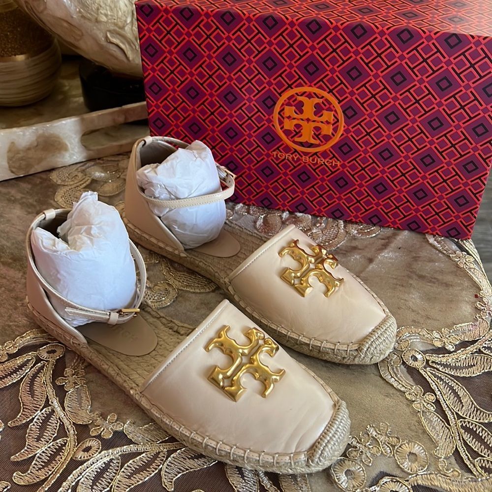 Tory Burch Eleanor leather espadrille - Picture 2 of 12
